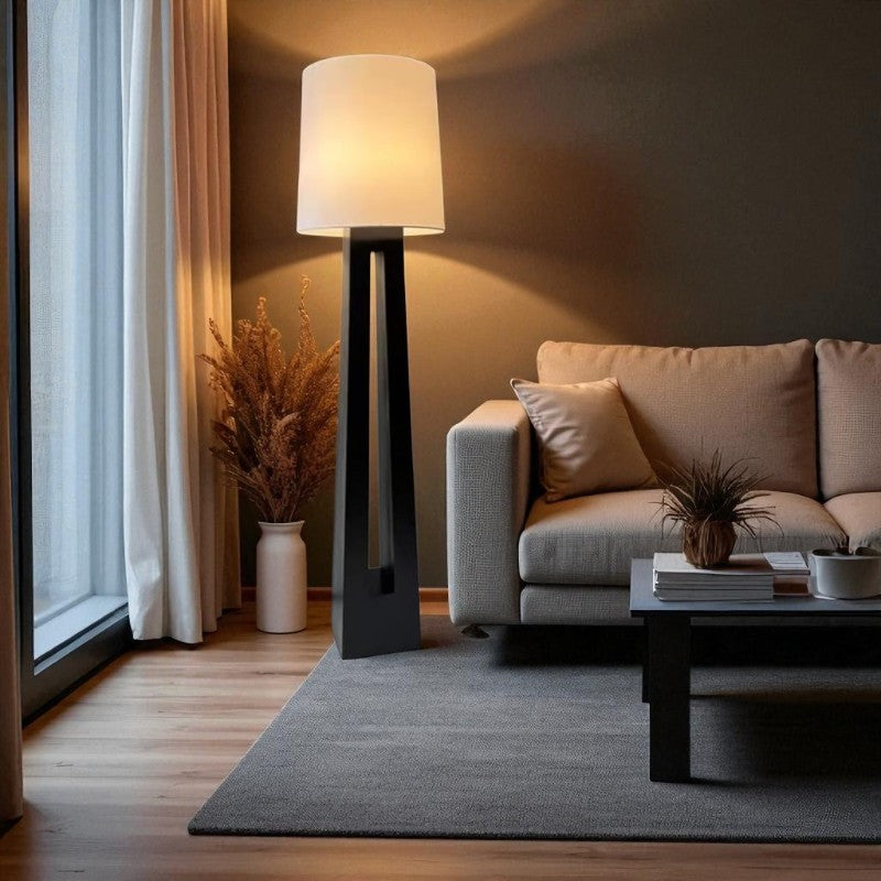 Oxford, Sculpture Art Lamp, Timeless Modern Floor Lamp 19.69" D x 68.9" H