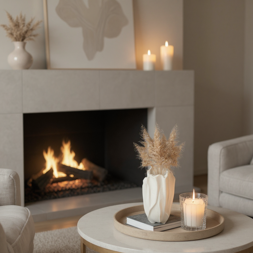 Lunaria Ivory Ceramic Sculptural Vase, 4.9"L x 4.5"W x 8.7"H.