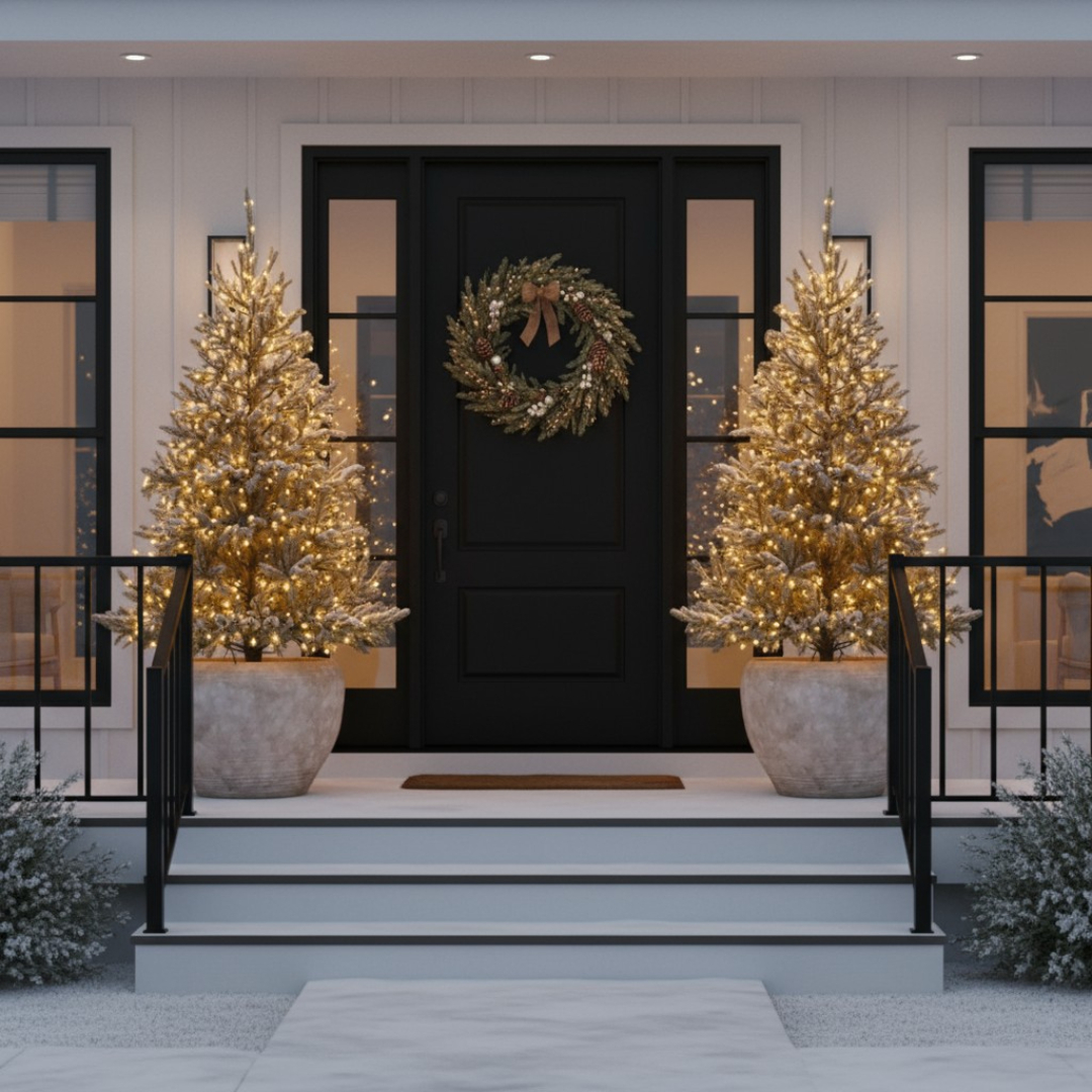 Titan XXL, Fiber Clay Pot, Hand-painted in Aged White, 28.3"D x 17"H