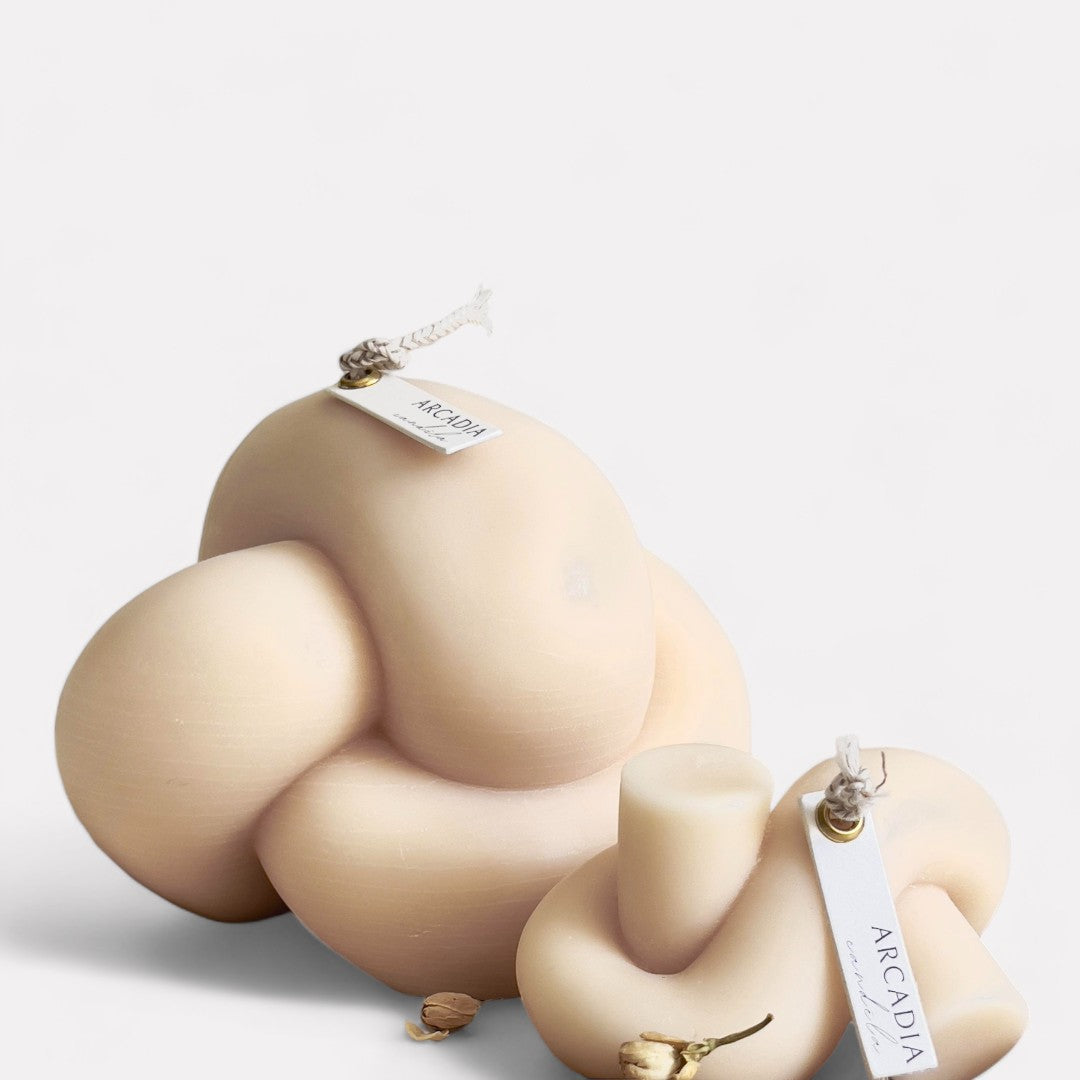 Torsion Flame Decora Candle,