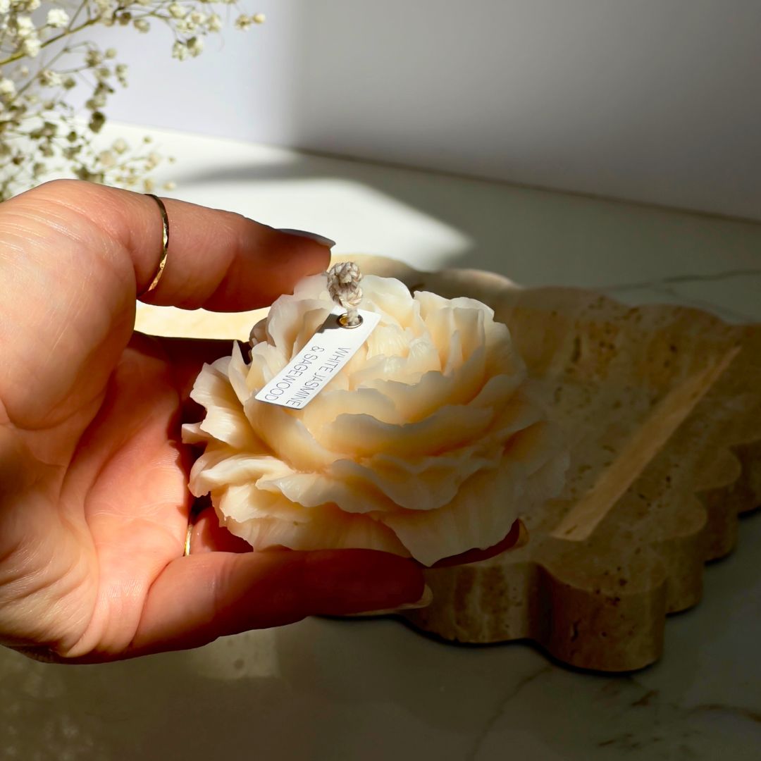 Austin Rose Decora Candle