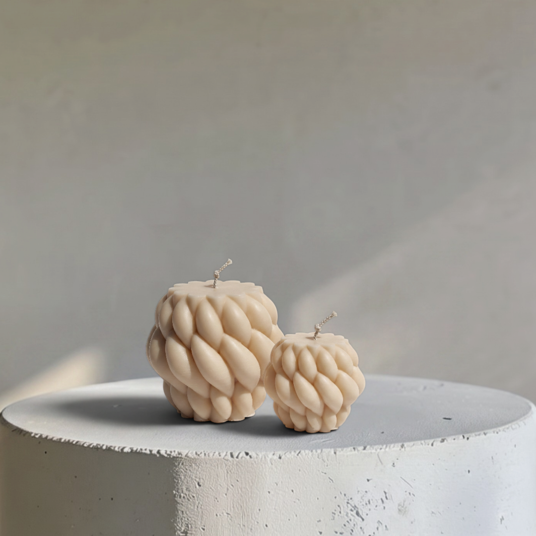 Elysia Braided Decora Candle