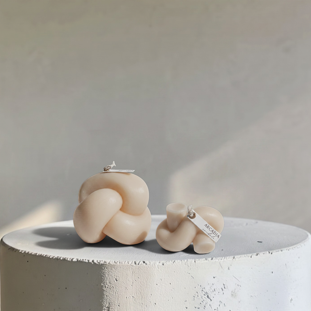 Torsion Flame Decora Candle