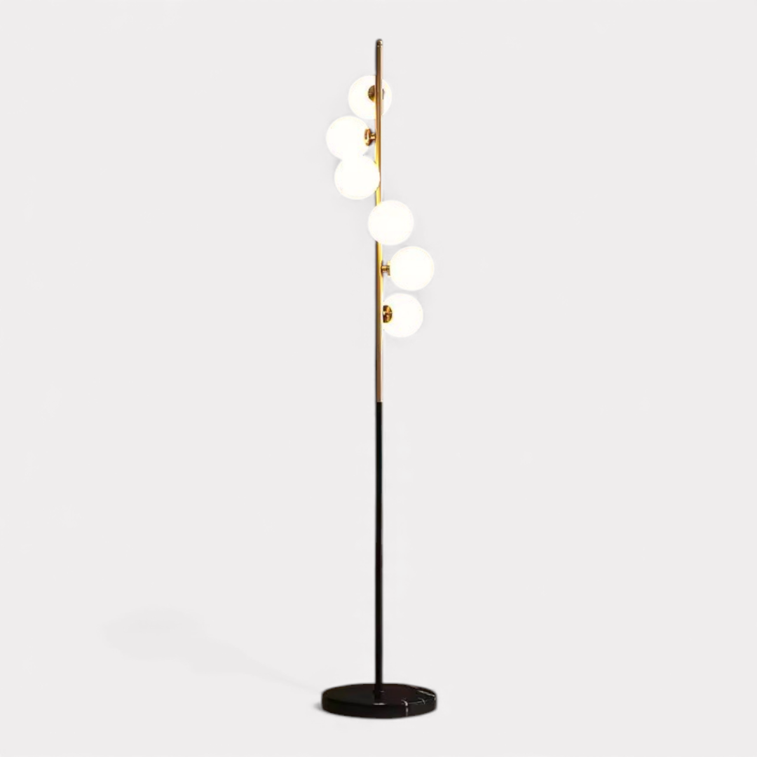 Lunar Essence, Pillar Floor Lamp, Contemporary & Timeless Charm