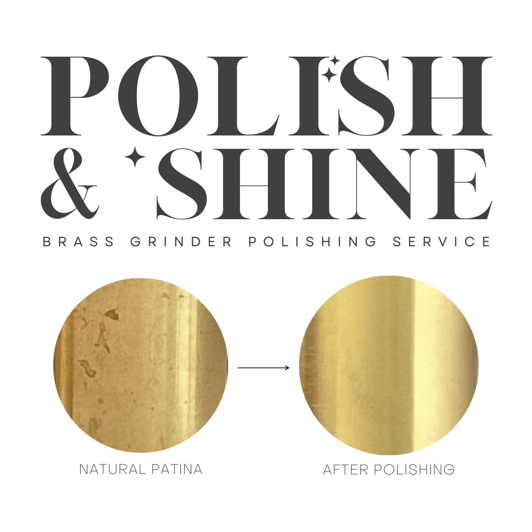 Polish & Shine - Brass Grinder Polishing Service